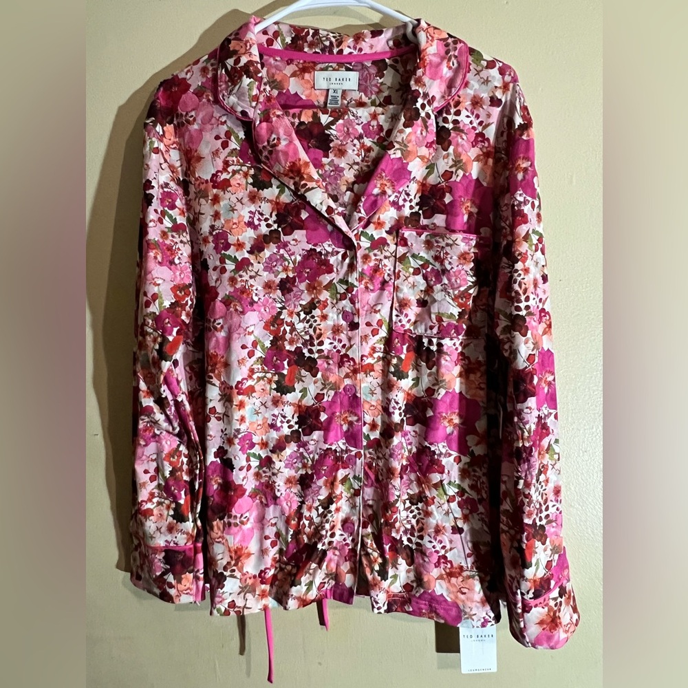 Ted Baker Floral Pink Women's Pajama Set